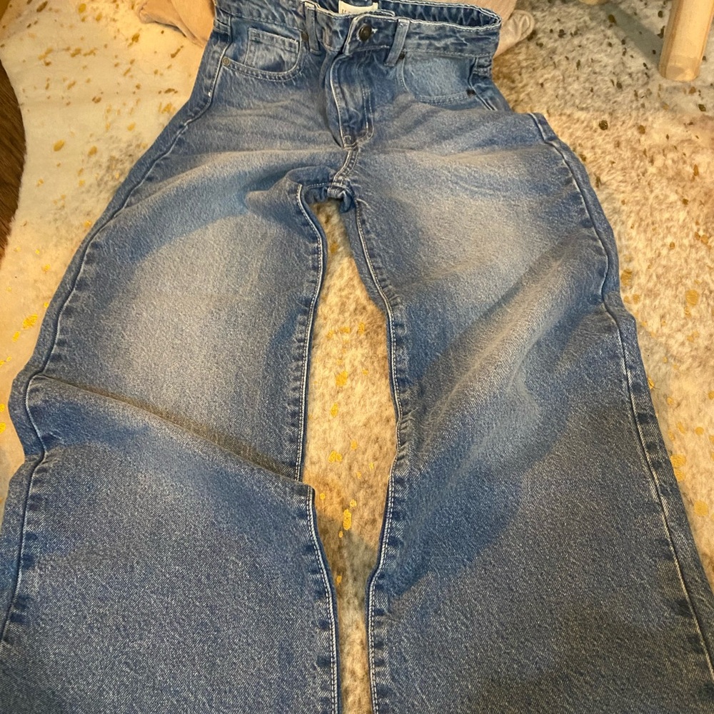 Blue Classic Straight Fit Jeans